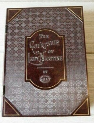 Scarce Colt Humidor " The Courtship Of Lady Nicotine " By Colt Firearms