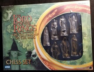 Lord Of The Rings The Fellowship Of The Ring Chess Set