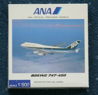 Herpa 1:500 Ana All Nippon Airlines Boeing 747 - 400
