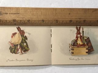 1897 Hallenbeck Millinery Albany NY Benjamin Bunny Beatrix Potter Trade Pamphlet 5