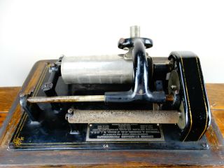 Antique Edison Standard Phonograph Gramophone Model B Cylinder Record Player 10