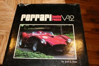 Ferrari Testa Rossa V - 12 Book By Finn Hardcover Classic Testarossa