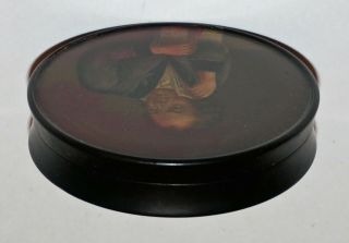 JULY Extremely Rare Antique Russian Lacquer box Lukutin,  1828 - 1843 3