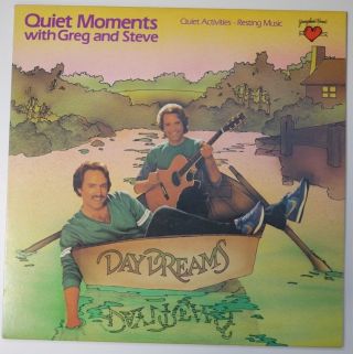 Disney Record " Day Dreams " Quiet Moments With Greg & Steve - Yr - 006r - (m)