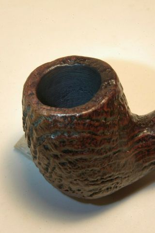 1941 - 43 DUNHILL SHELL PAT.  NO.  BENT WITH RING GRAIN 53/1 ESTATE PIPE 11