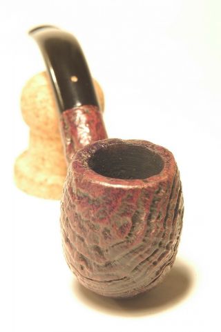 1941 - 43 DUNHILL SHELL PAT.  NO.  BENT WITH RING GRAIN 53/1 ESTATE PIPE 2