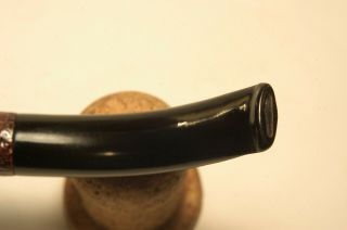 1941 - 43 DUNHILL SHELL PAT.  NO.  BENT WITH RING GRAIN 53/1 ESTATE PIPE 8