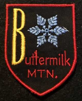 Buttermilk Mt Vintage Nos Skiing Ski Patch Colorado Aspen Souvenir Travel Resort