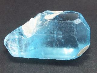 Fantastic Blue Topaz Crystal From Murzinka Russia 1.  3 " - 17.  8 Grams