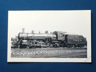 Frisco St Louis San Francisco Railway Engine Locomotive No.  1023 Antique Photo