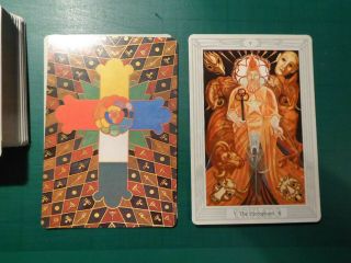 Rare 1978 Aleister Crowley Thoth Tarot Cards Deck,  Pristine,  Boxed,  Instructions
