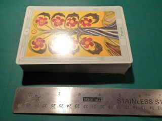 Rare 1978 Aleister Crowley THOTH tarot cards deck,  pristine,  boxed,  instructions 7