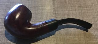 Vintage Estate Churchill 1499 Meer Lined 1/2 Bent Billiard Pipe - Well Made