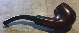 Vintage Estate Churchill 1499 Meer Lined 1/2 Bent Billiard Pipe - Well Made 2