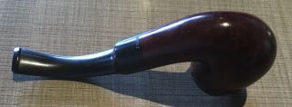 Vintage Estate Churchill 1499 Meer Lined 1/2 Bent Billiard Pipe - Well Made 3