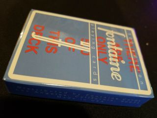 Fontaine Futures 500 Edition Playing Cards.  1/500