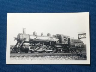 Frisco St Louis San Francisco Railway Engine Locomotive No.  1030 Antique Photo