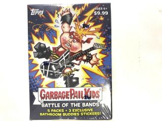 2017 Topps Garbage Pail Kids Battle Of The Bands Blaster Box