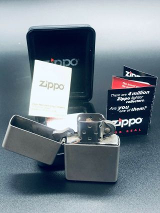 Zippo 2003 Solid Titanium Lighter - Incredibly Rare Collectible (Mega Rare) 2