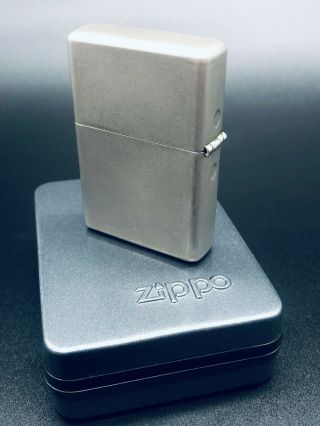 Zippo 2003 Solid Titanium Lighter - Incredibly Rare Collectible (Mega Rare) 4