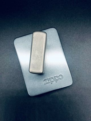 Zippo 2003 Solid Titanium Lighter - Incredibly Rare Collectible (Mega Rare) 9
