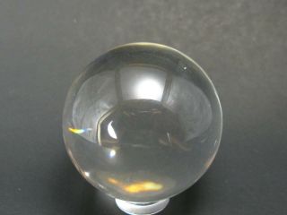 Perfect Gem Quartz Crystal Sphere Ball From Brazil - 1.  7 " - 108 Grams