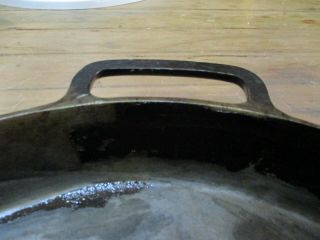 Griswold Cast Iron Skillet Size 20 Erie PA 728 Campfire 3