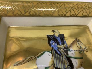 Hermes cigar ashtray gold samurai HHH mark 7