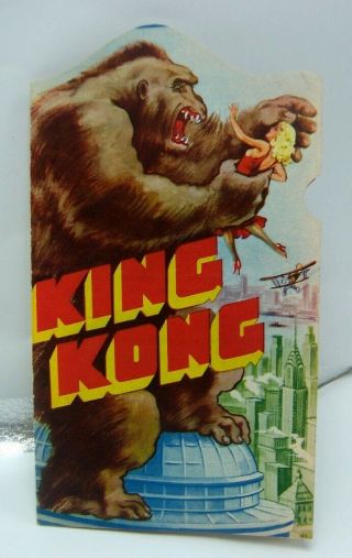 1933 King Kong Movie Herald Dodge City Kansas Example