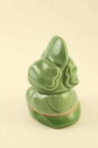 Vtg Japanese Porcelain Lidded Chinese Zodiac Monkey Trinket Incense Box Signed 4