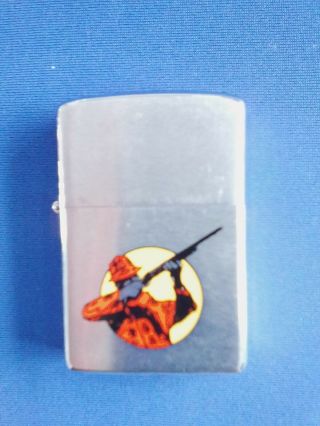 Zippo Bradford PA lighter with duck hunter motif 5
