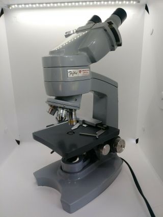 Vintage American Optical Fifty Phase Lab Microscope Model 60,  61,  62