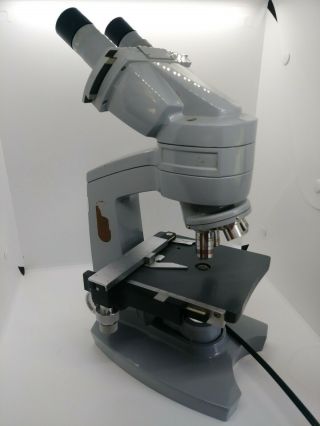 Vintage American Optical Fifty Phase Lab Microscope Model 60,  61,  62 2