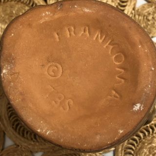 Vintage Frankoma Tiki War God Mug T3S Rare 5