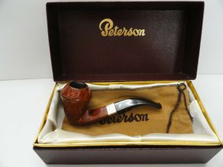 Vintage Peterson Sherlock Holmes Hansom Bent Bulldog Pipe