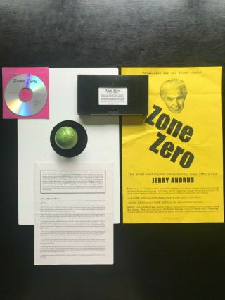 Zone Zero By Jerry Andrus - Vintage Magic Trick - Dvd Instructions