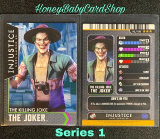 Injustice Arcade Series 1 Oop Card 95 Tkj The Joker ? Ultra Rare