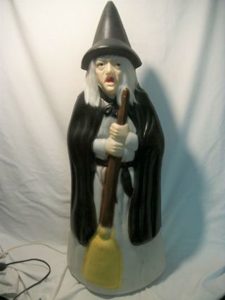 Large 38 In Empire Halloween Witch Blow Mold Yard Light Up