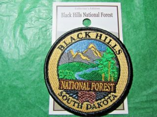 Black Hills National Forest Embroidered Patch South Dakota Travel Souvenir (p37)