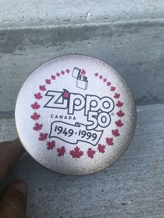 Vintage Zippo 50th Anniversary Lighter