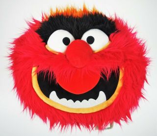 Disney Store Muppet Animal Monster Pillow Plush Red