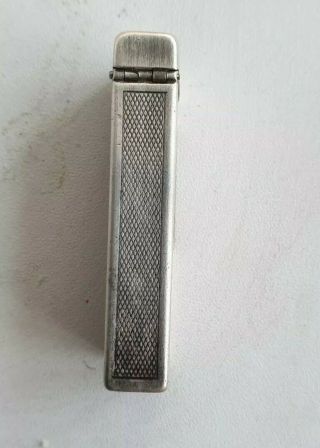 Dunhill Paris Antique French Sterling Silver 925 Lighter Romania Romanian marks 4