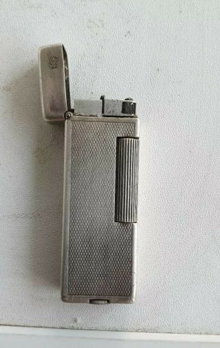 Dunhill Paris Antique French Sterling Silver 925 Lighter Romania Romanian marks 6