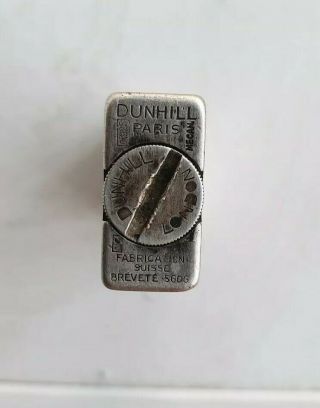Dunhill Paris Antique French Sterling Silver 925 Lighter Romania Romanian marks 8