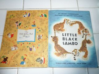Little Black Sambo,  A Little Golden Book,  1948 (VINTAGE HELEN BANNERMAN) 3