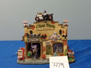 Lemax Spooky Town The Chop Shop 25323 As - Is 2779