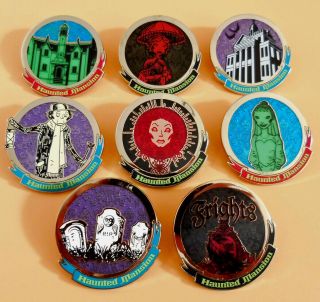 Disney Haunted Mansion Mystery Pins August 2019 Disneyland - You Choose Pin