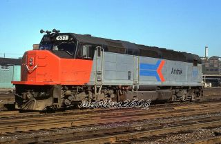 Orig.  Slide Amtrak (atk) 637 Roster