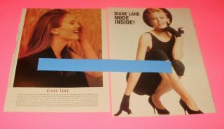 Diane Lane Scrapbook Clippings.
