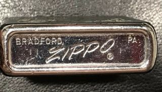 Vintage 1971 Zippo Town & Country Bowler Lighter In 5